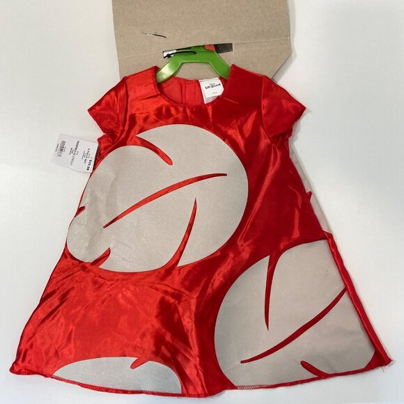 Disney Lilo & Stitch Toddler Costume Dress & Headband 2T Red Leaf NWTDescription - Picture 8 of 16